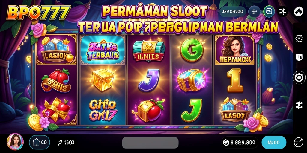 Screenshot gameplay BPO777 menampilkan aksi seru dalam permainan Slot.