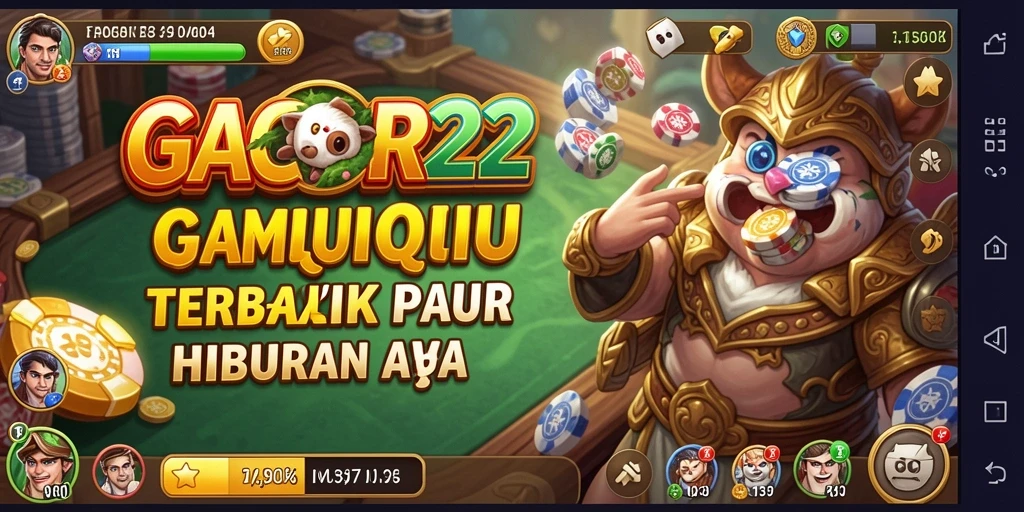 Tampilan gameplay GACOR22 yang menarik dan menyenangkan.