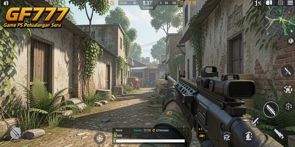 Tampilan gameplay GF777 yang intens dan mendebarkan.
