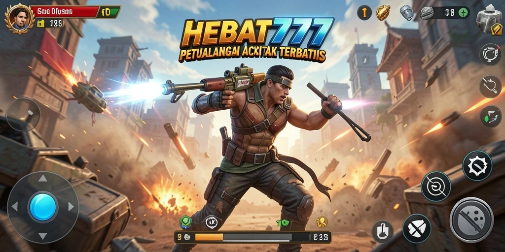 Tampilan gameplay HEBAT777 yang penuh aksi dan menegangkan.