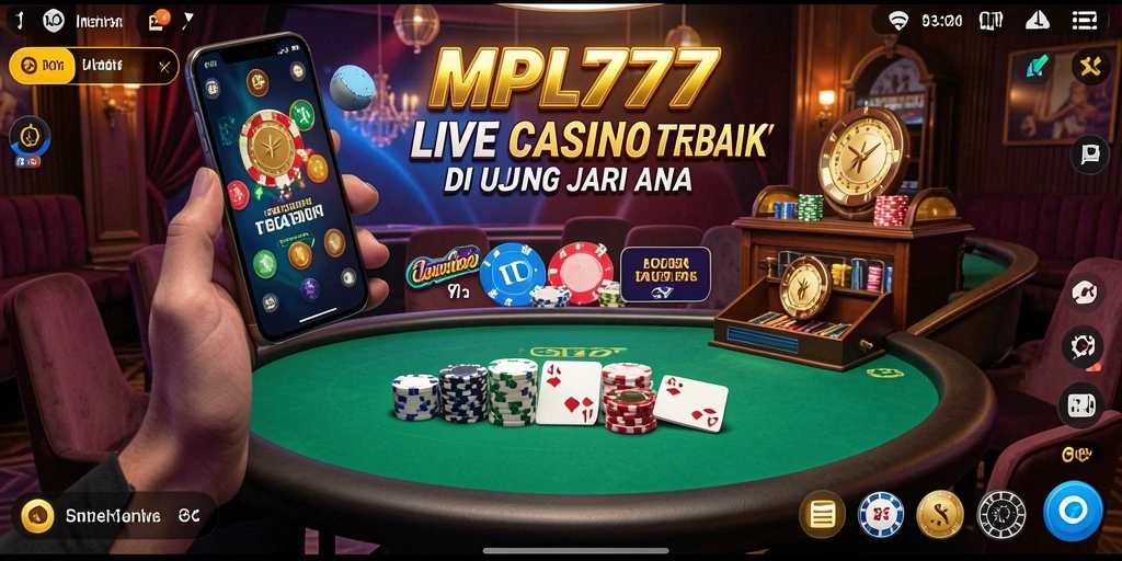 Screenshot gameplay yang menarik dan interaktif dari MPL777 Live Casino.