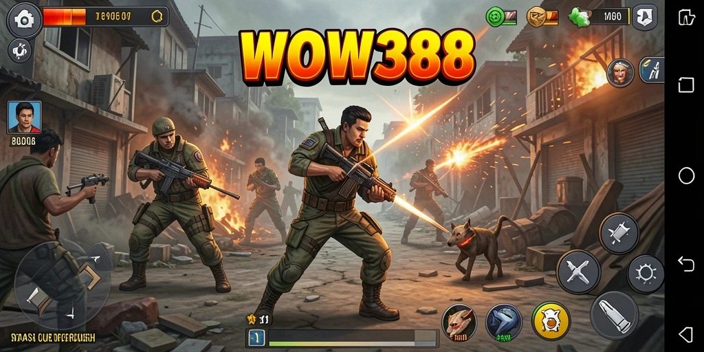 Tampilan menarik dari gameplay WOW388 dengan aksi strategis.